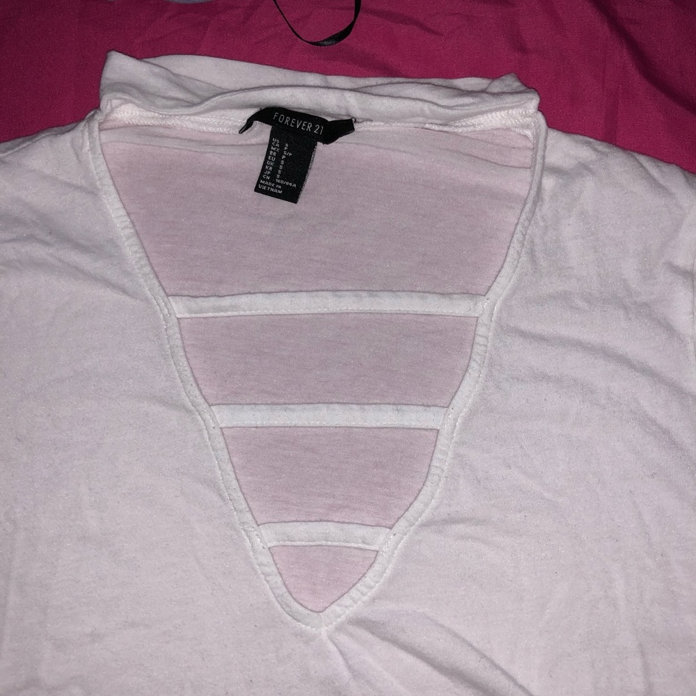 V-neck Cut Shirt ❕